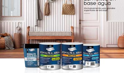 Cover image for ESMALTES EN BASE AGUA (Exclusivamente grandes superficies de bricolaje)