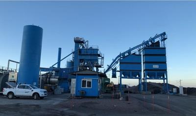 Cover image for AG asphalt from Kiruna asphalt plant 