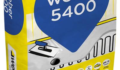 Cover image for weber 5400 Heated Floor Screed (weber 5400 Lämpölattiamassa) 