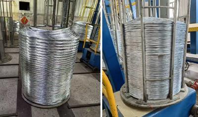 Cover image for Galvanized steel wire