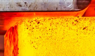 Cover image for Forged steel ingots produced via electric arc furnace in unalloyed form, thermally treated
