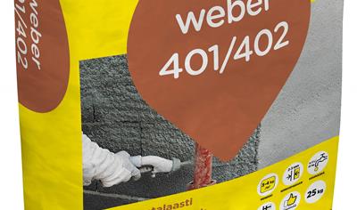 Cover image for weber 402 Adhesive plaster (weber 402 Tartuntalaasti)