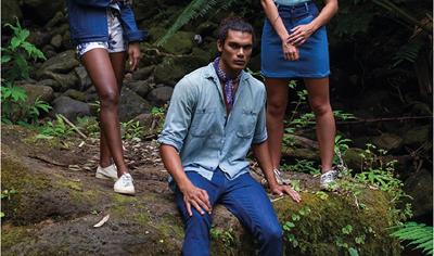 Cover image for CALIK CLR-R 508 denim fabric