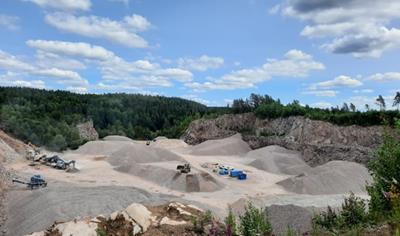 Cover image for All-in rock 0/90 from Tranås quarry - Kleva