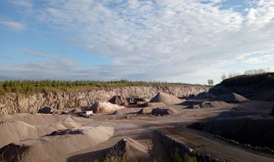 Cover image for Raw rock from Sandviken quarry - Hammarbyheden