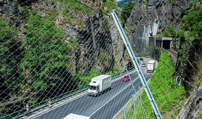 Cover image for Protection Systems against rockfall