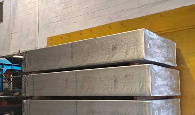 Cover image for Aluminium plates in 5083 PRI alloy