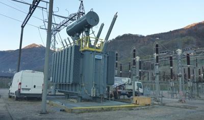 Cover image for Three-phase transformer in mineral oil (Mod. TR 19EN125 63 MVA TTOE)