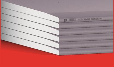 Cover image for PLACA DE YESO LAMINADO ALTA DUREZA DIH1 12,5 mm; HIGH STRENGTH GYPSUM PLASTERBOARD DIH1 12,5 mm