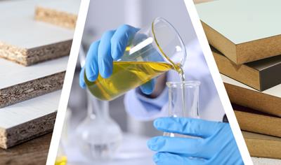 Cover image for Melkol 421 - melamine-urea-formaldehyde resin for particleboard and plywood 