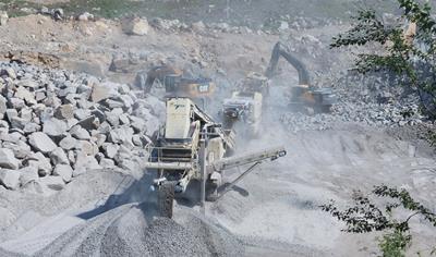 Cover image for 3-stage crushed aggregates from Myllypuro quarry - Nokia