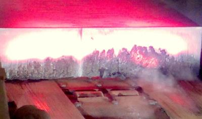 Cover image for Steel slabs produced via electric arc furnace in alloyed form, thermally treated