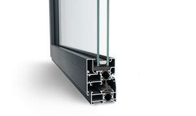 Cover image for Aluminium window system: EK58TH