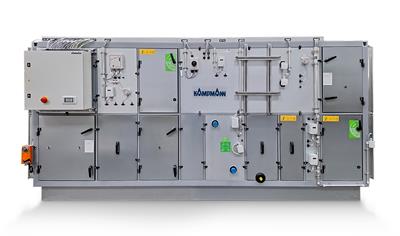 Cover image for Air handling unit 20,000 m³/h, rotary heat exchanger