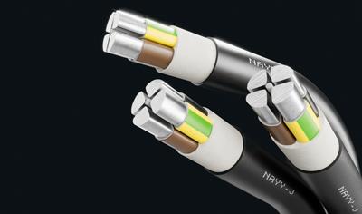 Cover image for PVC/PVC aluminium energy cables NAYY, (N)AYY of rated voltage 0,6/1 kV