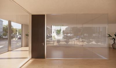 Cover image for SLENDER Single Glass Partition 