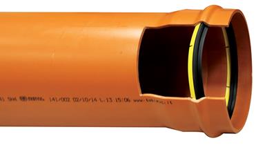 Cover image for FITT Sewer & FITT Sewer EVO - PVC-U pipes for non-pressure sewage and industrial drains, manufactured in accordance with the UNI EN 1401- 1:2019 standard