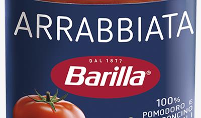 Cover image for Barilla Arrabbiata sauce for export market