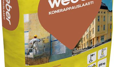 Cover image for weber 412 Filling plaster (weber 412 Täyttölaasti)
