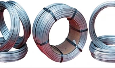 Cover image for Galvanized steel wire Zinc-coated steel wire strands