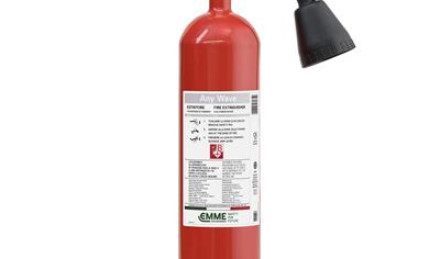 Cover image for Fire Extinguisher 23058-72 EN 3/7 CARBON DIOXIDE EXTINGUISHER ANY WAVE 5KG 89B